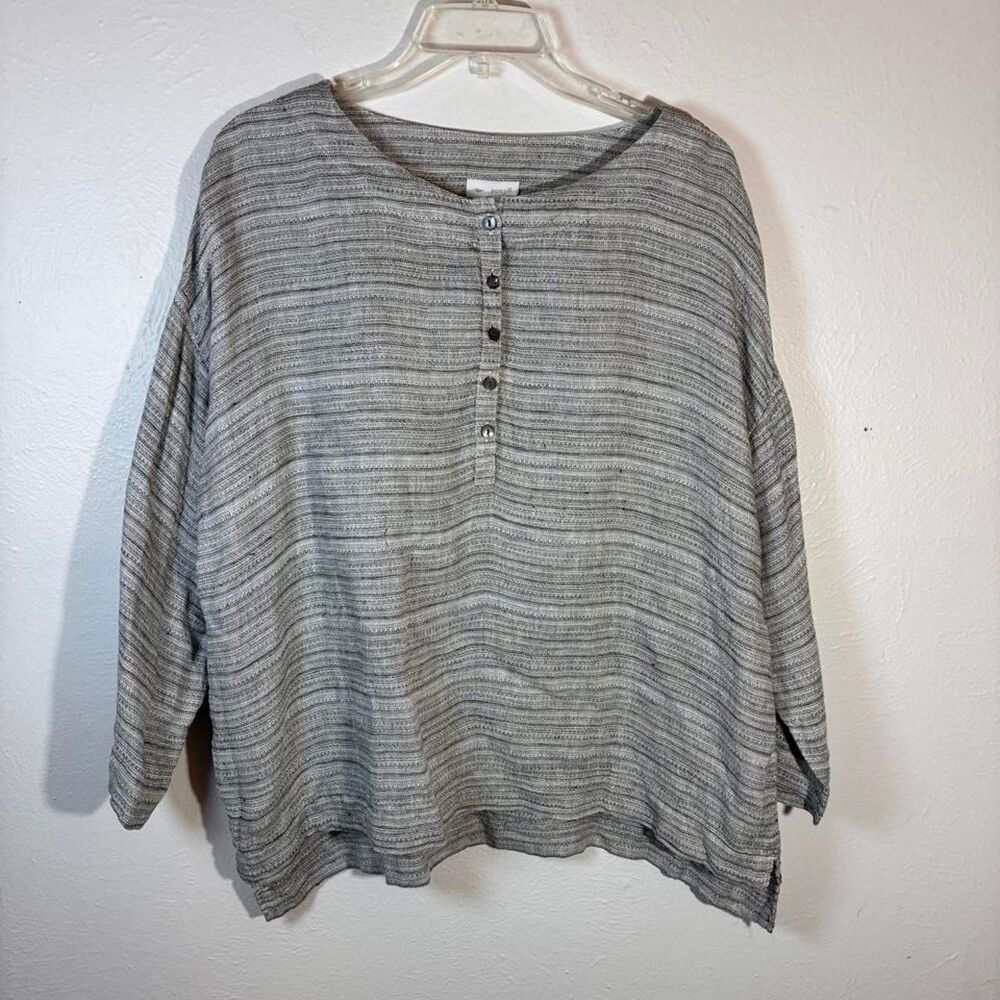 J-jill Women's Grey Blouse